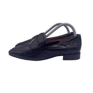 27 Edit Naturalizer Roxanne Loafers Crocodile Leather Womens 8